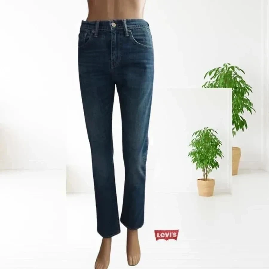 LEVI'S 510 coupe straight fuselée - taille haute medium - extensible - zeer goede staat – photo 2